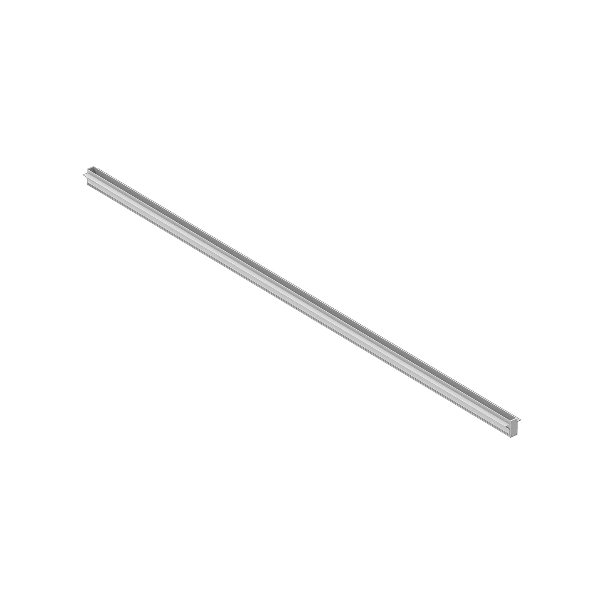 M9319  Magneto Recessed Track c/w Endcaps 1m White